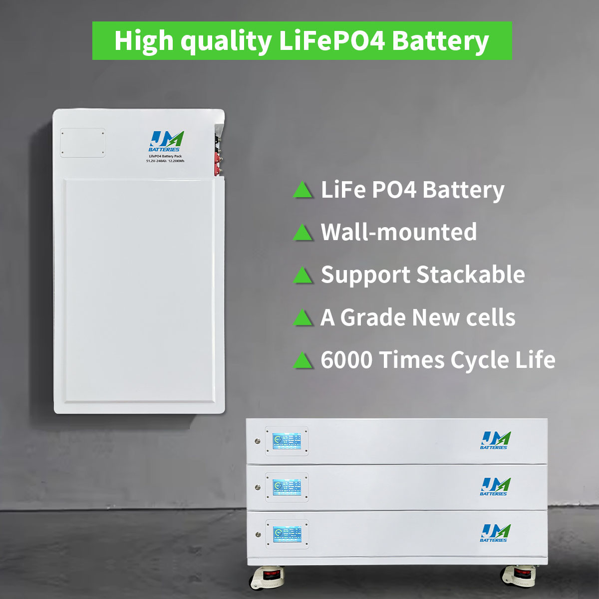 stacked battery